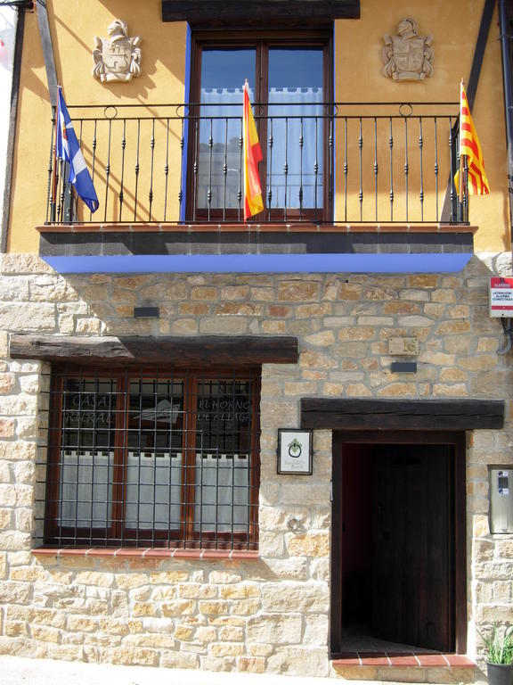Hotel Rural El Horno De Aliaga Esterno foto